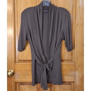 Outback Red Cardigan Jacket Women's Medium Brown Lightweight Minimalist Neutral